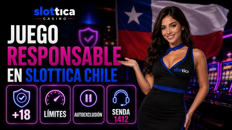 Juego responsable en Slottica Chile con límites y control de gasto